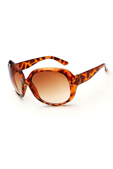 HAOMAO Lunettes de Soleil à Grande Monture à lentille antidéflagrante Vintage pour Femmes Lunettes Miroir C4