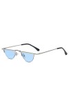ZLC Personnalité Triangle Lunettes de soleil Mode Hommes et Femmes Street Street Small Lunettes Petites lunettes de soleil Co
