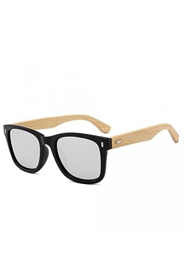 Classique Bambou Vintage Lunettes de Soleil Hommes Femmes Ongles décoration Conduite Miroir Lunettes de Soleil rétro Bois&nbsp;&nbsp;&nbsp;U