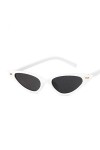 EDCPLM Lunettes de soleil pour femme Œil de chat Femmes Sexy Petit Triangle Vintage Lunettes de soleil Retro Cateye Eyewear U