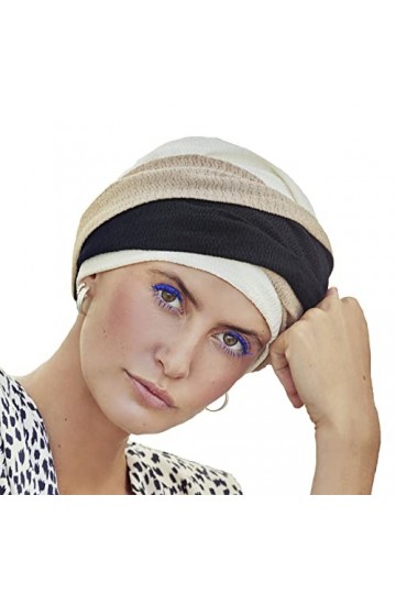 Viva Headwear Viva Emmy Turban en Bambou de qualité Douce et Confortable Doux, Multicolore, Taille Unique Femme