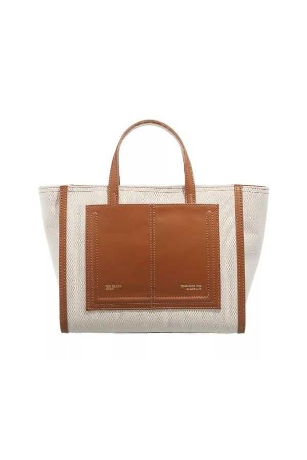 Ted Baker, Aksanna Sac fourre-tout en toile Taille M Femme, blanc, unique