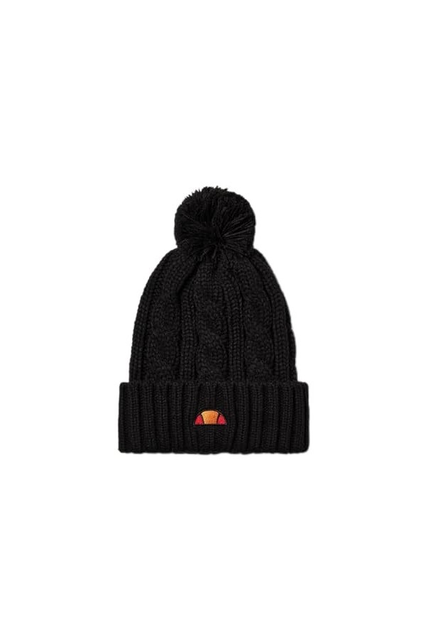 ellesse Bonnet Hanna Pom, Noir, Taille Unique Femme