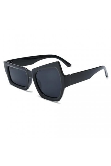 RUBA Mode Hommes Hip Hop Exagération Lunettes De Soleil Asymétrique Taille Sourcils Femmes Oculos