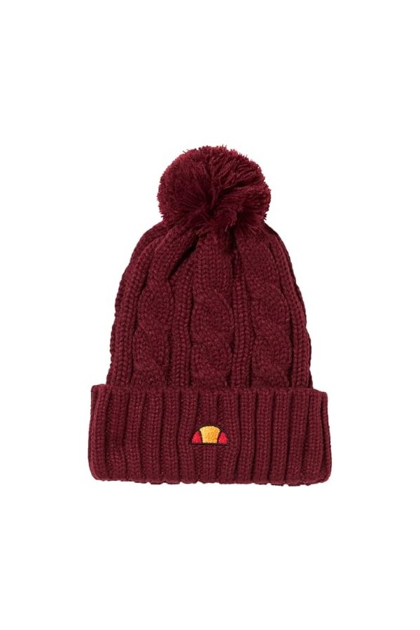 ellesse Bonnet Hanna Pom, Noir, Taille Unique Femme