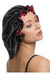 SENGTERM Bonnet&nbsp;De&nbsp;Nuit&nbsp;100&nbsp;%&nbsp;Soie&nbsp;De&nbsp;Mûrier&nbsp;19&nbsp;Momme&nbsp;Double&nbsp;Couch Sommeil&nbsp;De&nbsp;Soie&nbsp;Bonnet&nbsp;De&nbsp;Nuit&nbsp;pour&nbsp;Femme&nbsp;Cheveux&nbsp;Bouclés&nbsp;