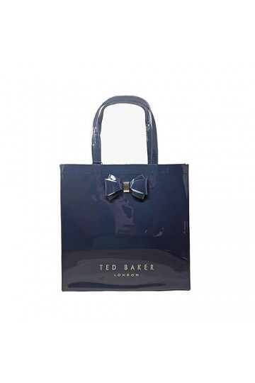 Ted Baker Aracon Petit sac cabas avec nœud pour femme, bleu marine