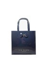 Ted Baker Aracon Petit sac cabas avec nœud pour femme, bleu marine
