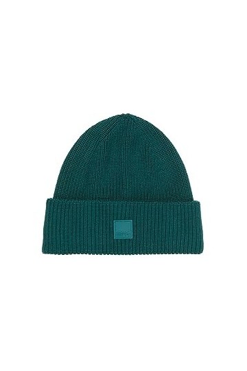 Marc OPolo 349603101091 Bonnet, Vert, Taille Unique Femme