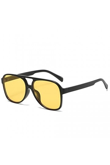 XINXIN Lunettes De Soleil for Hommes Et Femmes Rétro Hip Hop, Vacances en Plein Air Lunettes De Conduite Color : J, Size : M