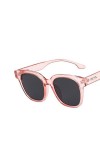 Lunettes de soleil de mode Femmes Hommes Classique Outdoor Eyewear Vintage lunettes Uv400, rose, Taille unique