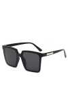 XINXIN Street Shot Lunettes De Soleil Grand-Cadre for Hommes Et Femmes, Vacances en Plein Air Lunettes De Plage Color : A, S