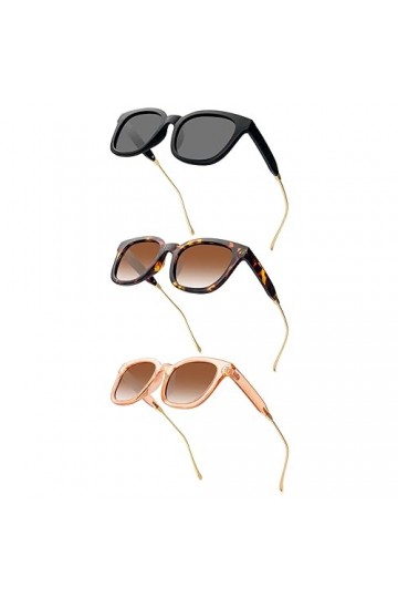 Lunettes de soleil femme polarisées rétro rondes lunettes de soleil UV400 protection rétro lunettes de soleil femme conduite 