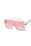 HAOMAO Marque Designer Uv400 Vintage Square Oversized Gradient Lunettes De Soleil pour Femmes 8