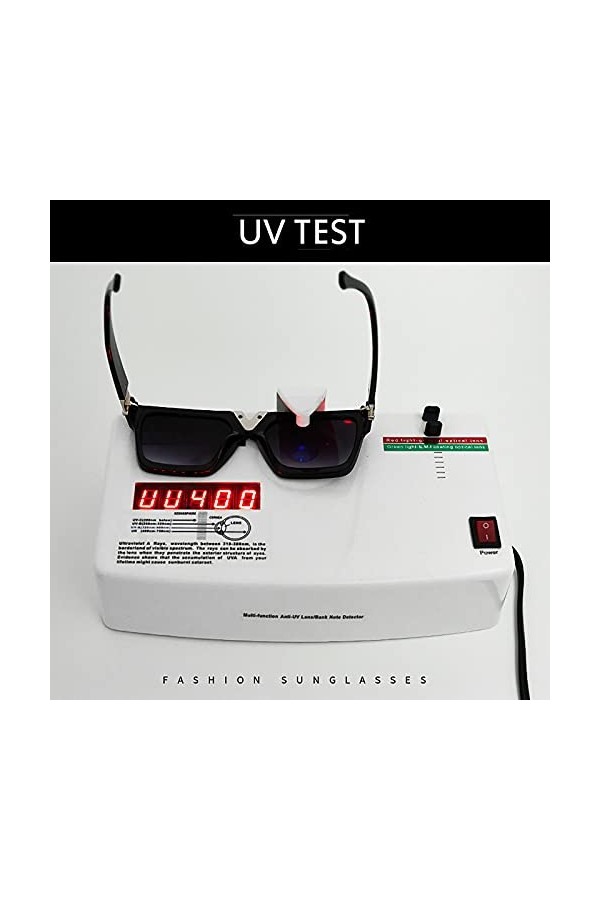 QFSLR Lunettes De Soleil Rétro À La Mode Pour Hommes Et Femmes, Protection 100% UV, Adaptées À La Plage, Au Shopping, À La Fê