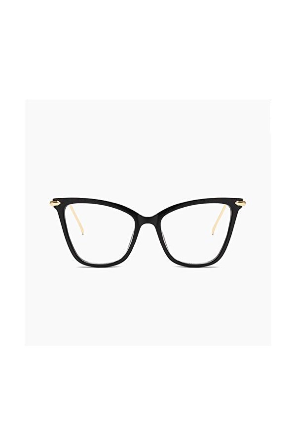 AleXanDer1 Lunette de Soleil Lunettes De Chat Lunettes Cadre Femmes Lunettes Transparentes Cadre Cadre Grand Cadre Lunettes D