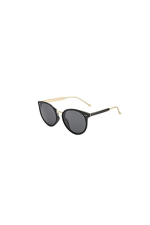 XUANTAO Lunettes de soleil rétro polarisées Lunettes de soleil Lunettes de couleur transparentes pour femmes Lunettes de sort