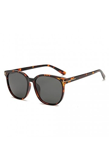 MAVL Petites Lunettes de Soleil polarisées Classiques Rondes, Lunettes de Soleil à la Mode, lentilles de Style rétro pour Fem