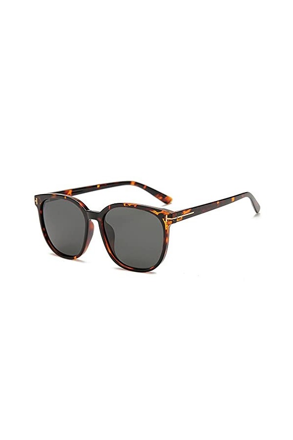 MAVL Petites Lunettes de Soleil polarisées Classiques Rondes, Lunettes de Soleil à la Mode, lentilles de Style rétro pour Fem