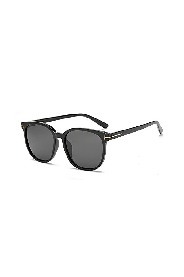 MAVL Petites Lunettes de Soleil polarisées Classiques Rondes, Lunettes de Soleil à la Mode, lentilles de Style rétro pour Fem