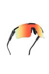 MARIDA Lunettes de soleil de sport pour homme et femme - Protection UV400 - Avec monture réglable - Verres de revêtement surd
