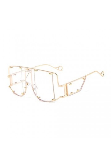 UNDIFY Lunettes De Soleil Photographie De Rue Lunettes De Soleil À Grande Monture Lunettes De Soleil À La Mode Lunettes De So