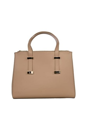 Ted Baker Judiith Grand sac fourre-tout en cuir avec poignée réglable Taupe, taupe, Large