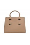 Ted Baker Judiith Grand sac fourre-tout en cuir avec poignée réglable Taupe, taupe, Large