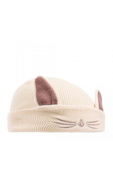 Volcom Snow Creature Beanie Bonnet, Blanc cassé, Taille Unique Mixte