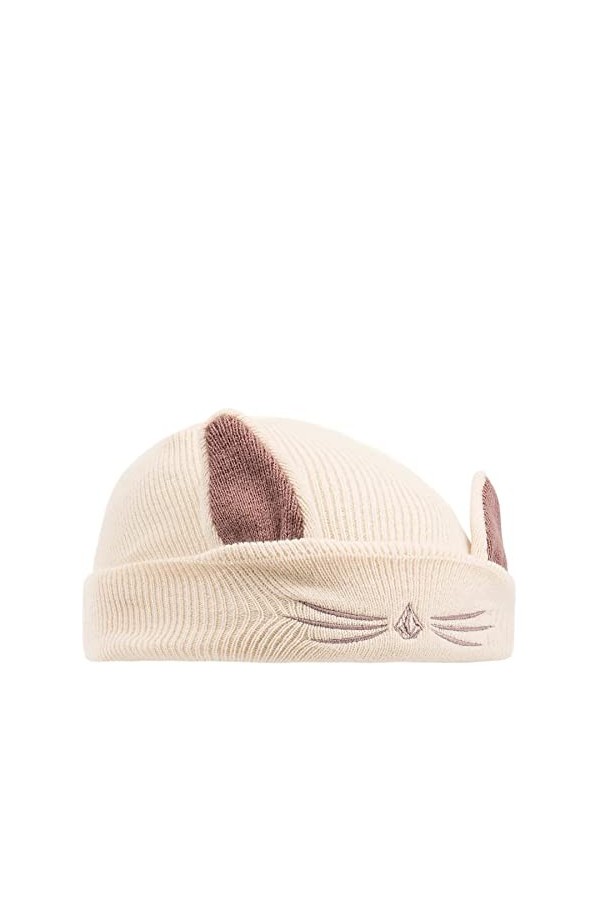 Volcom Snow Creature Beanie Bonnet, Blanc cassé, Taille Unique Mixte