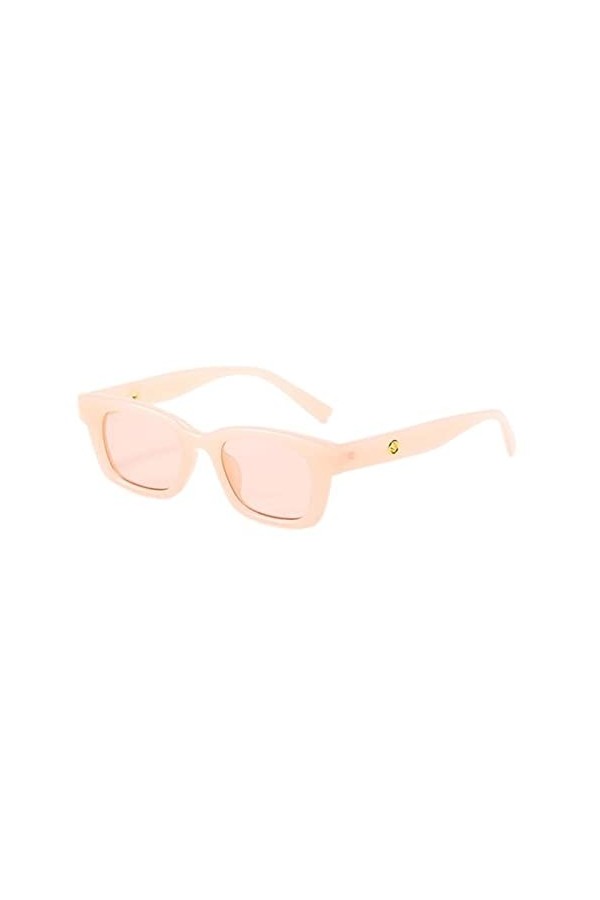PAXAS Lunettes de soleil rectangulaires de luxe pour femme, lunettes de soleil vintage œil de chat, lunettes de soleil pour f