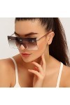 QFSLR Lunettes De Soleil, Grandes Lunettes De Soleil Carrées Rétro pour Hommes Et Femmes, Protection 100% UV, Couvrent Parfai