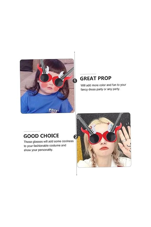 TENDYCOCO 2 Pièces Lunettes De Soleil Lunettes De Fête Disco Lunettes De Soleil Des Années 90 Pour Femmes Lunettes De Soleil 