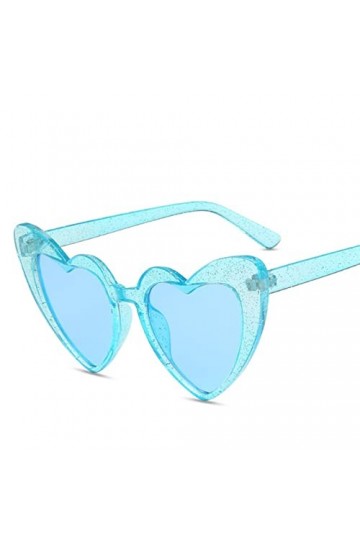 Lunettes de soleil en forme de cœur damour for hommes et femmes, UV400, for vacances, plage, fête, pilote, Sport, cadeau Co