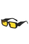 Lunettes de soleil carrées rétro for hommes et femmes, for vacances en plein air, tendance, Shopping, UV400, cadeau Color : 