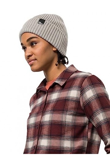 Jack Wolfskin Schwansee Bonnet Femme, Winter Pearl, Taille Unique