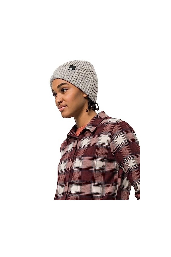 Jack Wolfskin Schwansee Bonnet Femme, Winter Pearl, Taille Unique