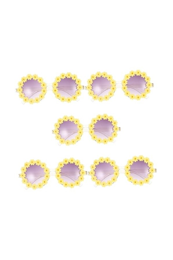 GALPADA 5 Pièces Des Lunettes De Soleil Lunettes De Soleil Enfant Lunettes De Soleil De Mode Pour Femmes Lunettes De Soleil F