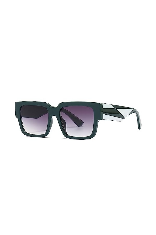 CABTRA Lunettes De Soleil Carrées À Grand Cadre Pour Femmes Lunettes De Soleil De Cyclisme Pour Sports De Plein Air