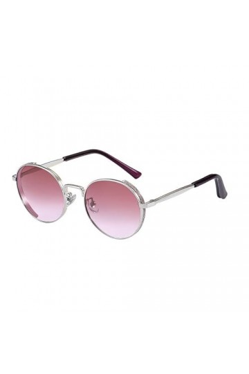 Lunettes de Soleil ovales Sourcils en métal Brillant Ombrage Nuances pour Hommes Et Femmes