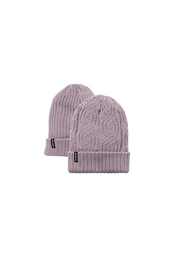 Burton Femme Recycled Reversible Bonnet, Elderberry, Taille unique EU