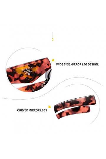 UNDIFY Lunettes De Soleil Tendance Bicolores À Monture Carrée Lunettes De Soleil De Luxe Légères Lunettes De Soleil Lunettes 