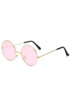 Lunettes de Soleil Lunettes Polarisées Rondes Hommes Femmes Lunettes de pêche Lunettes de Soleil Camping Randonnée Lunettes d