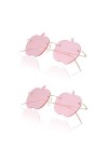 Adorainbow 2 Paires De Lunettes De Soleil Amusantes Lunettes De Soleil Amusantes Lunettes De Mode Pour Femmes Hommes Lunettes