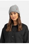 BICKLEY + MITCHELL Bonnet Super Doux et Cozy pour Femme avec Doublure en Fausse Fourrure 2018-01-10-102, Gris mélangé, Taille