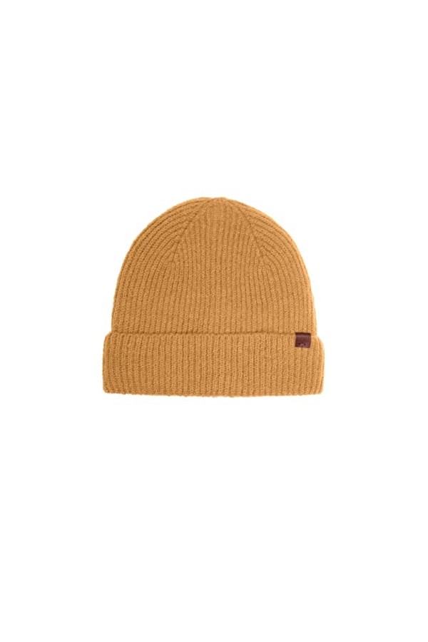 BICKLEY + MITCHELL Bonnet Super Doux et Cozy pour Femme avec Doublure en Fausse Fourrure 2018-01-10-82, Jaune foncé, Taille U