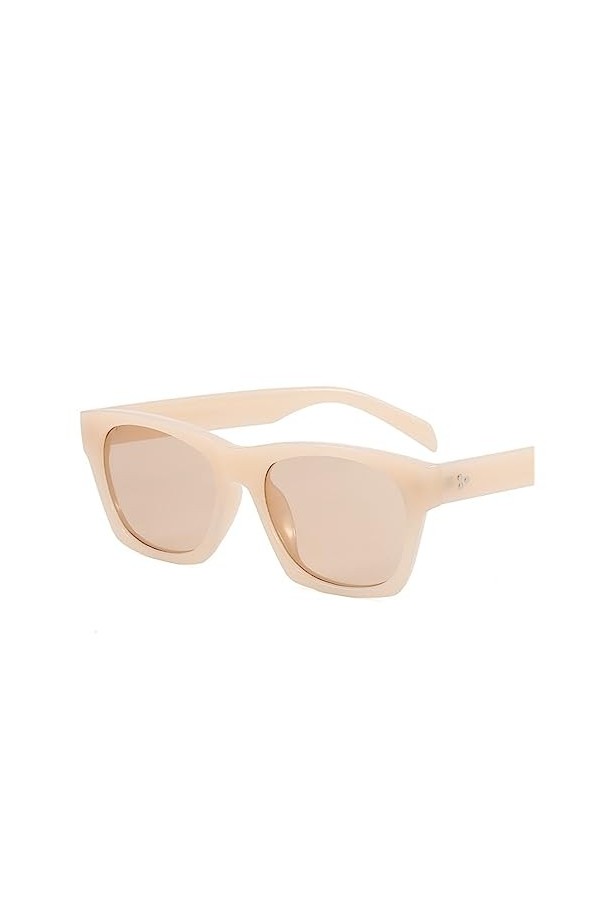 EkeNoz Lunettes de Soleil dextérieur à la Mode carrée for Hommes et Femmes Lunettes de Soleil UV400 for Sports de Vacances 