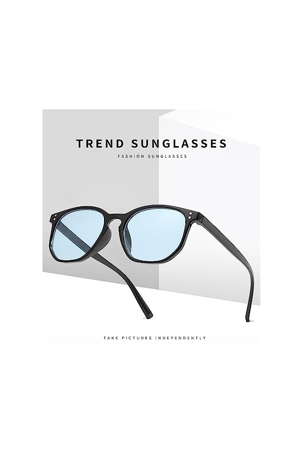 Mode Grand Cadre Hommes Et Femmes Vacances en Plein Air Sport UV400 Lunettes De Soleil Cadeau Color : A, Size : 1 