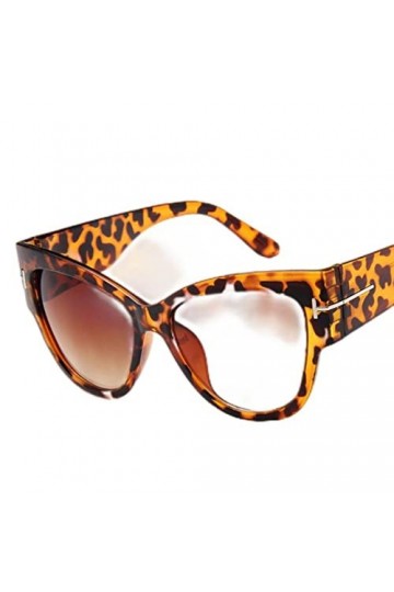 PAXAS Lunettes de soleil surdimensionnées 2023 pour femme - Design de luxe T tendance - Œil de chat noir - Lunettes de soleil