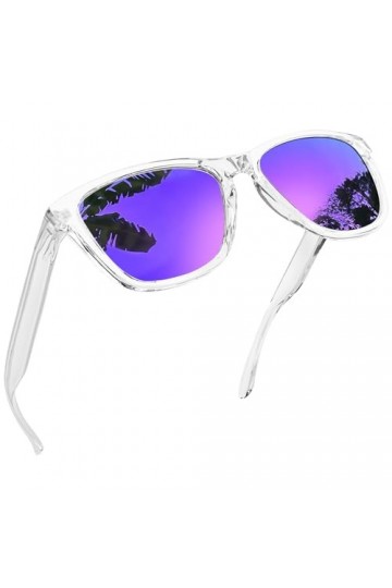 Joopin Lunettes de Soleil Femme Polarisées Lunettes de Soleil Homme Miroir Conduite Classique Rétro Ultra Légère Protecton UV